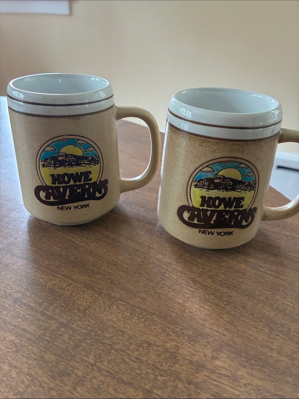 Howe Caverns New York Ceramic Coffee Mug - Tan